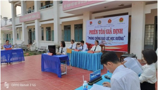 Viện KSND huyện Đăk Glei tổ chức phiên toà giả định tuyên truyền pháp luật năm 2023