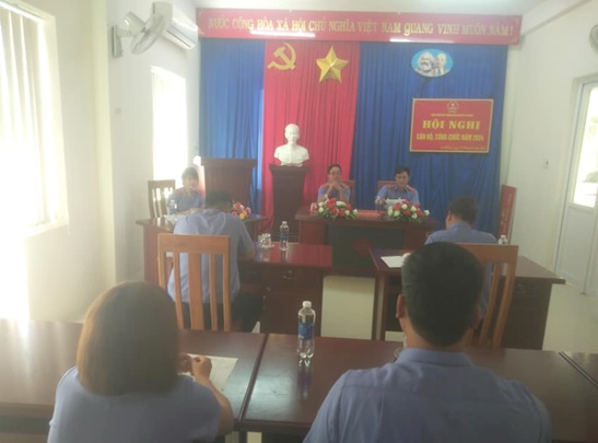 Viện KSND huyện Ia H’Drai tổ chức Hội nghị cán bộ, công chức năm 2024