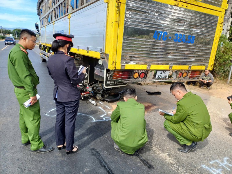 Tai nạn giao thông tại xã Diên Bình, huyện Đăk Tô – 01 người tử vong