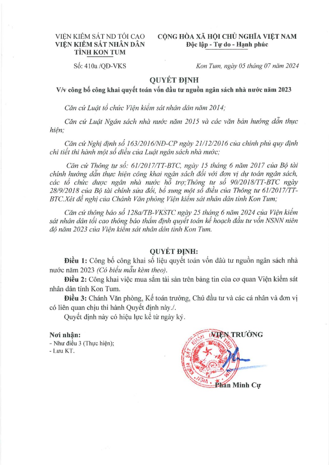 410 Cong khai quyet toan XĐCB page 0001