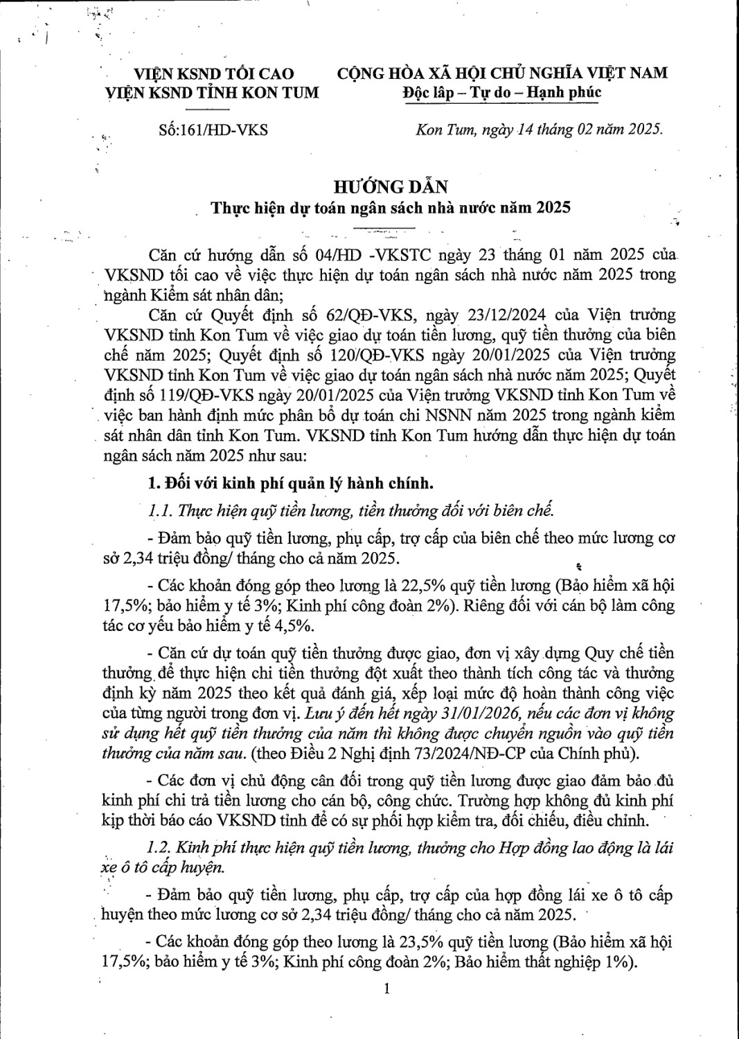 huong dan thuc hien du toan NSNN nam 2025 page 0001